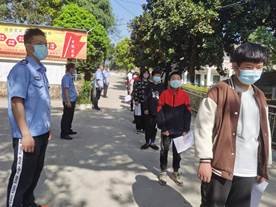 全力以赴，橫溪中學(xué)開展師生全員核酸檢測！