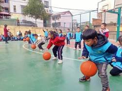 二完小一年級陽光體育運動報道