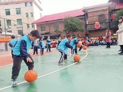 二完小一年級陽光體育運動報道
