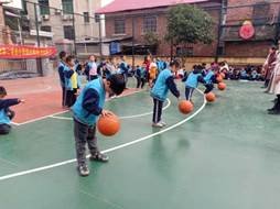 二完小一年級陽光體育運動報道