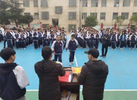 邵陽縣梽木山中學(xué)舉辦“乒乓球比賽”
