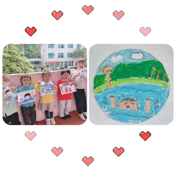 新寧縣水廟中間幼兒園開(kāi)展防溺水安全教育繪畫(huà)比賽運(yùn)動(dòng)