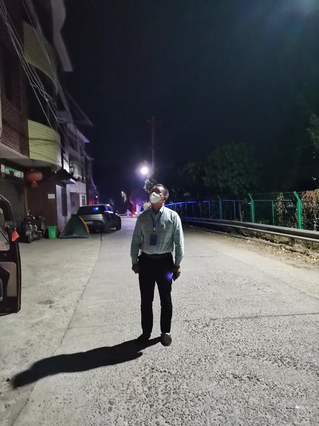 記霞塘云的校長們在抗疫一線