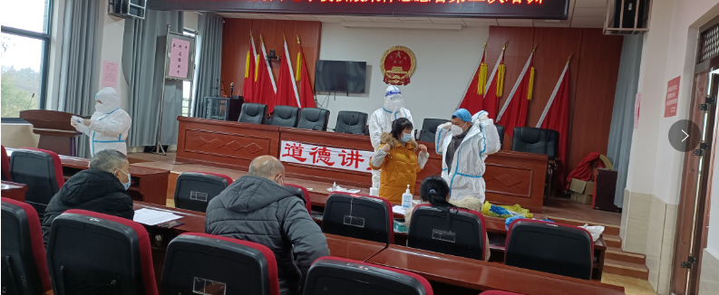 蔡橋鄉(xiāng)中心學校開展核酸采樣志愿者第二次培訓