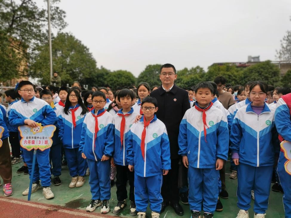 法治宣傳進校園，普法護航助成長