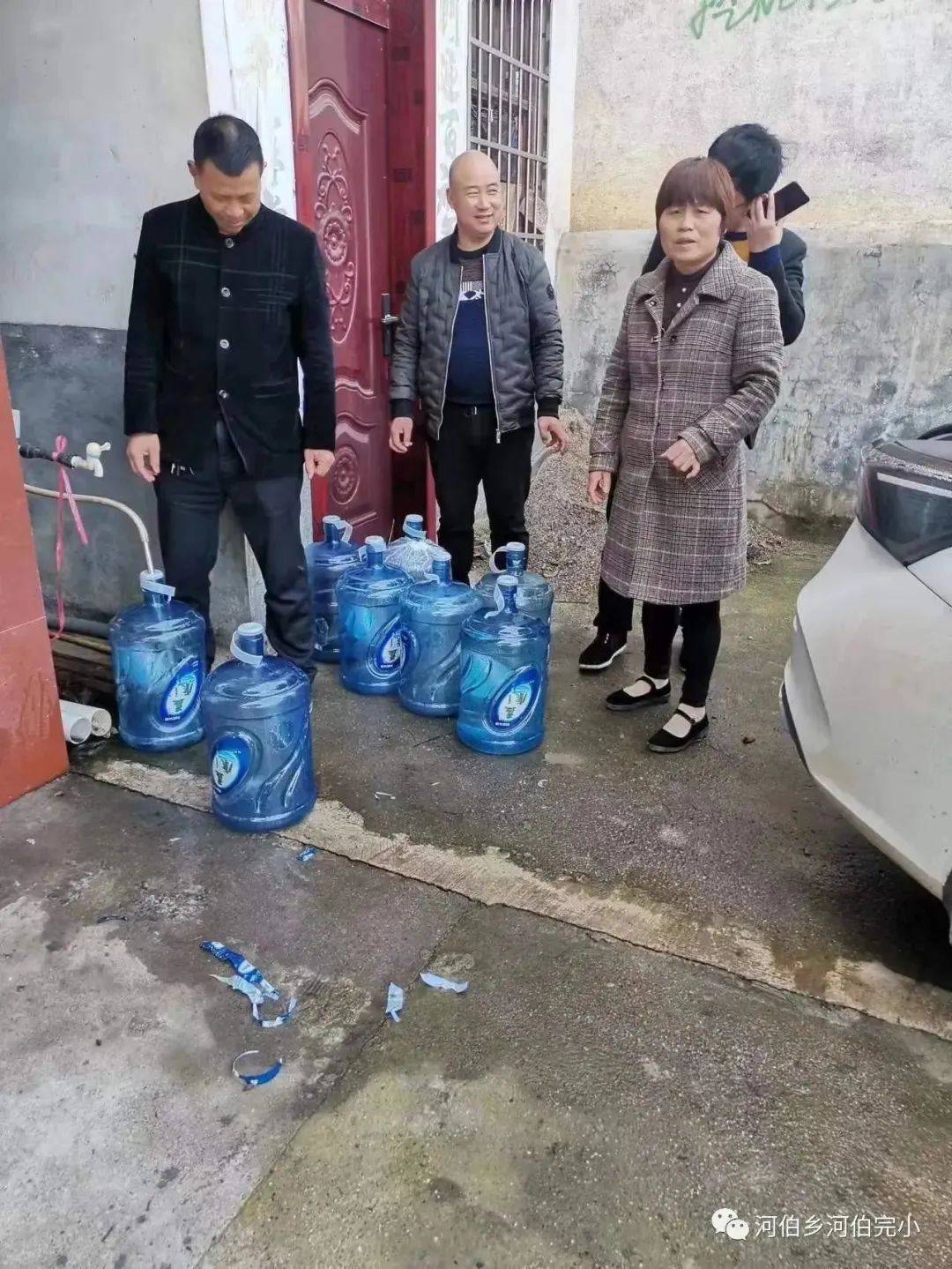 “心系水源地 情系師生誼”