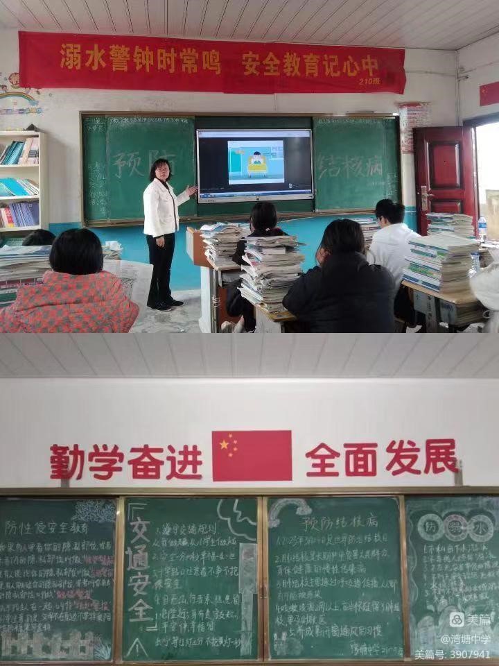 灣塘中學(xué)積極開展預(yù)防結(jié)核病主題活動