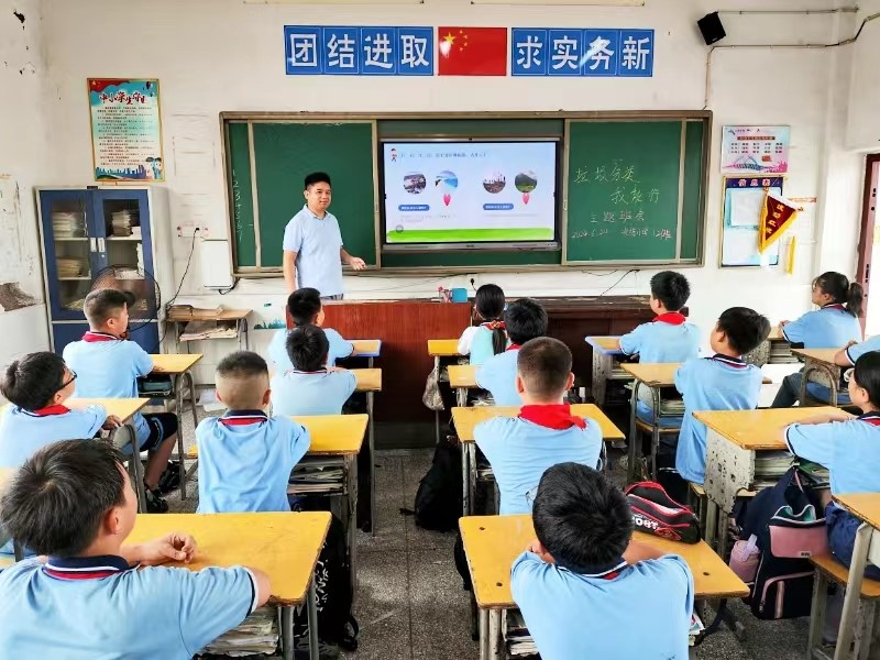 北塔小學(xué)垃圾分類教育宣傳工作有實(shí)效