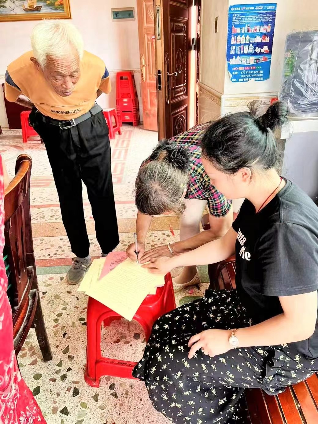 攜手防溺水，溫暖家訪行