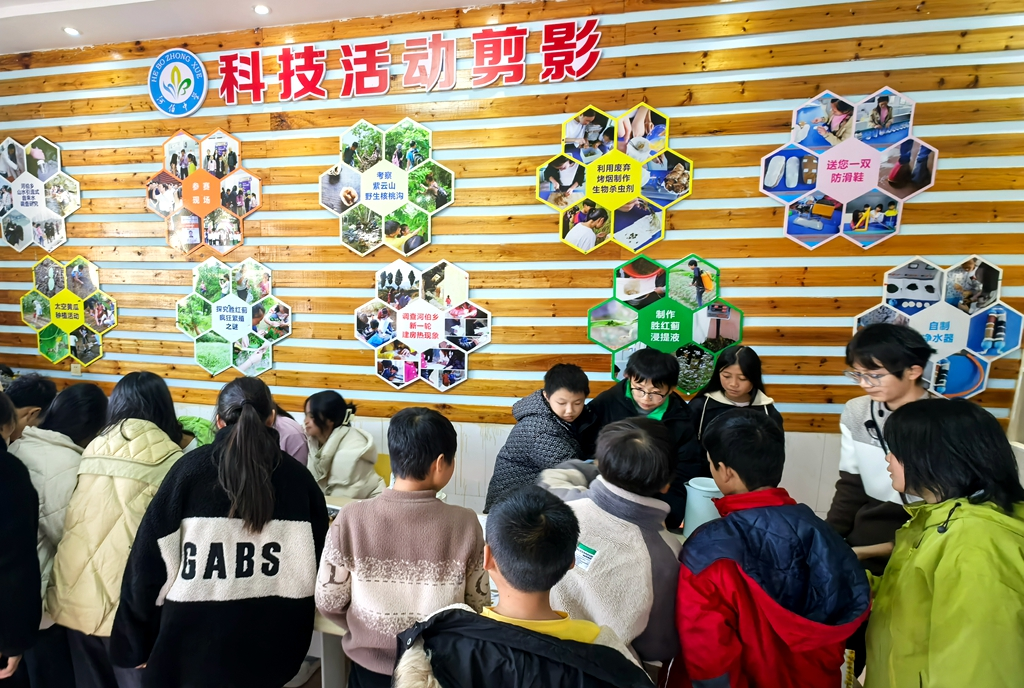 河伯中學(xué)：探索多彩大自然，科學(xué)之光閃耀校園
