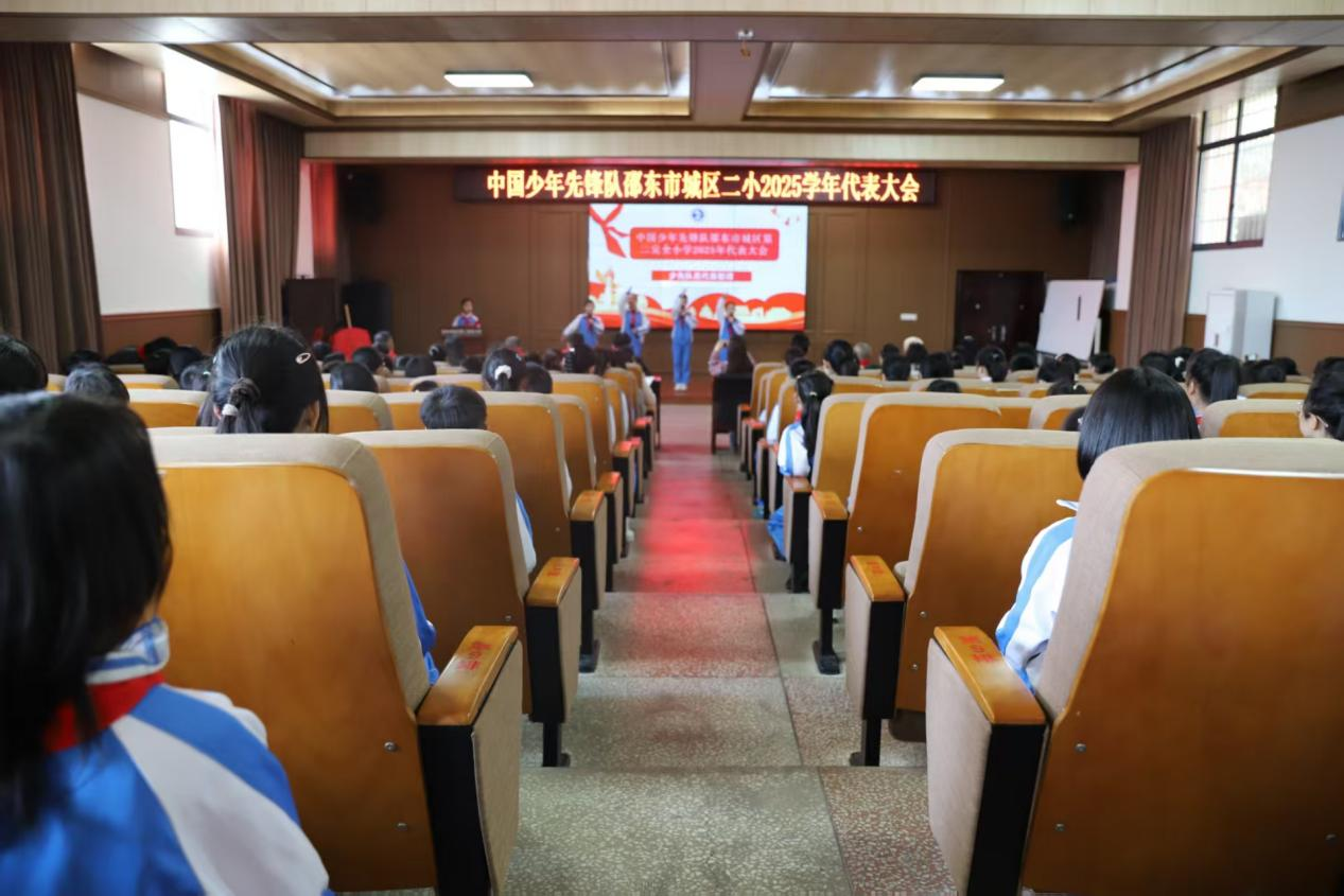 城區(qū)二小舉行中國少年先鋒隊2025學(xué)年代表大會