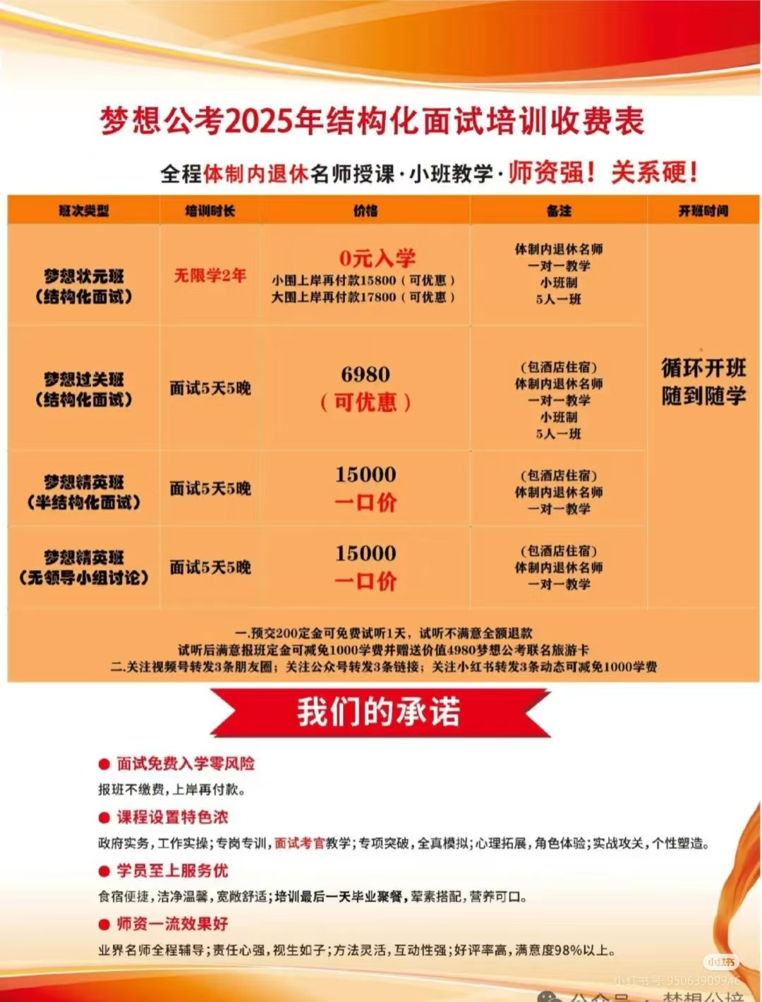邵陽夢想公考市直結(jié)構(gòu)化面試班確定開班！大小圍皆可0元入學！